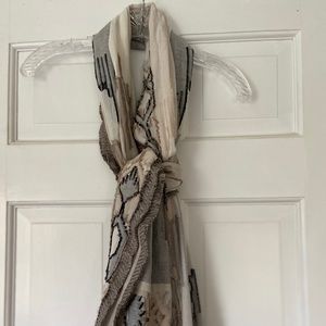 J Jill cotton mix scarf